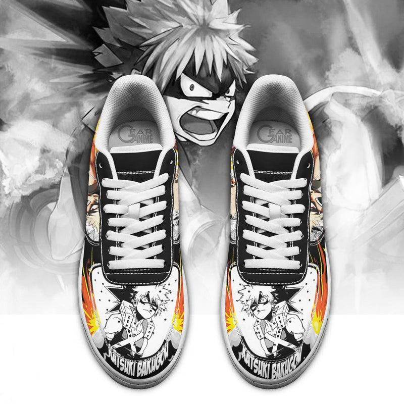 Katsuki Bakugou Air Sneakers Anime PT10AF