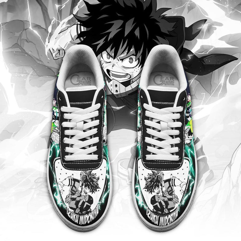 Izuku Midoriya Air Sneakers Anime PT10AF