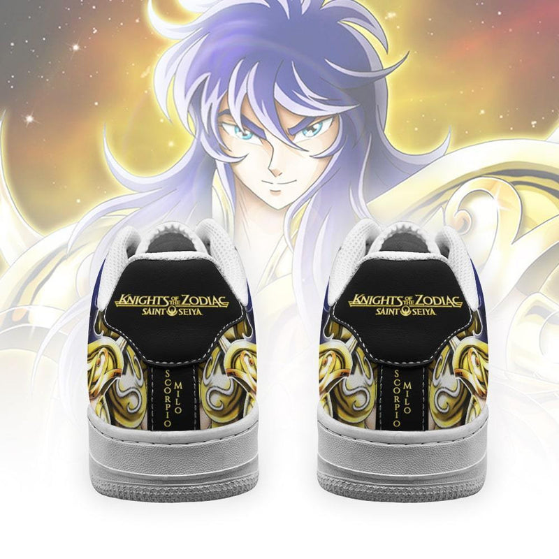 Scorpio Milo Air Sneakers Uniform Saint Seiya