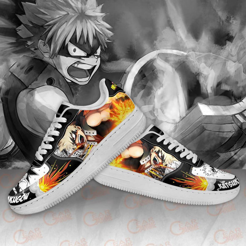 Katsuki Bakugou Air Sneakers Anime PT10AF