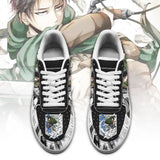 AOT Levi Air Sneakers Anime Shingeki Mixed PT06AF