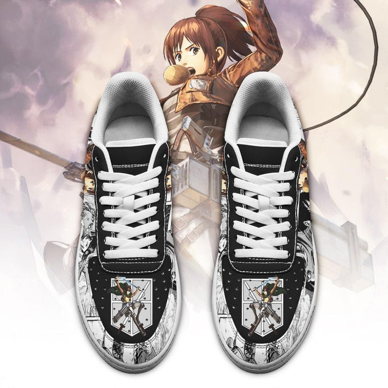 AOT Sasha Air Sneakers Anime Mixed PT0720