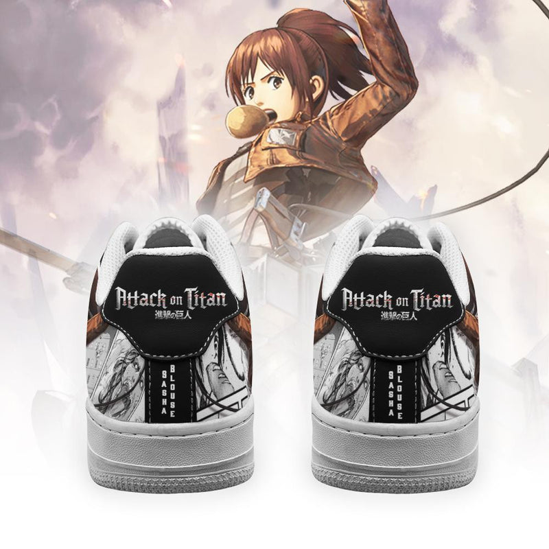 AOT Sasha Air Sneakers Anime Mixed PT0720