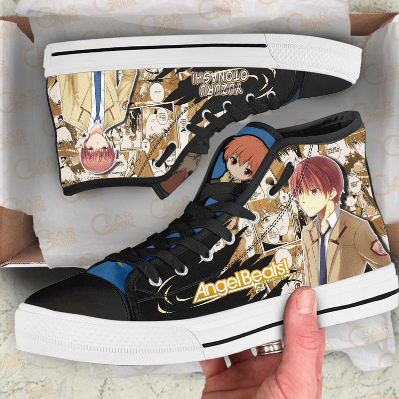 Angel Beats Yuzuru Otonashi High Top Shoes NTT021