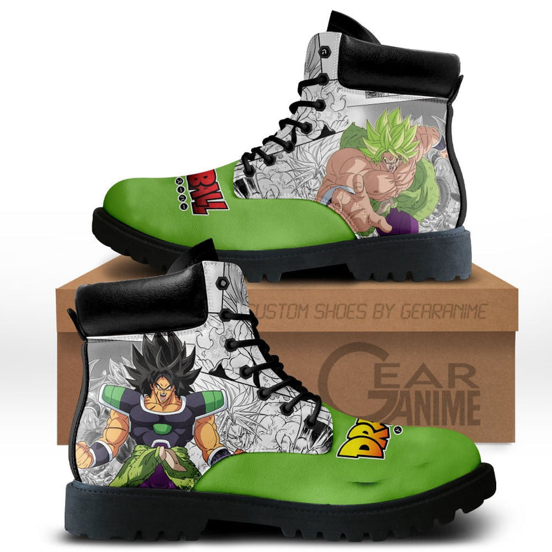 Broly Boots Shoes Anime Custom