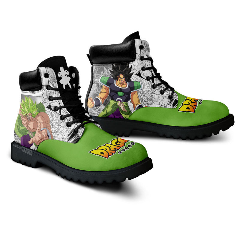 Broly Boots Shoes Anime Custom