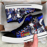 Strike Freedom Gundam High Top Shoes