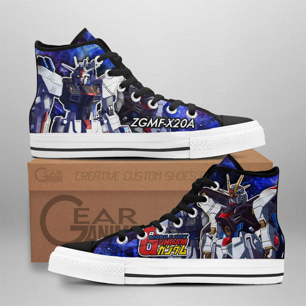 Strike Freedom Gundam High Top Shoes