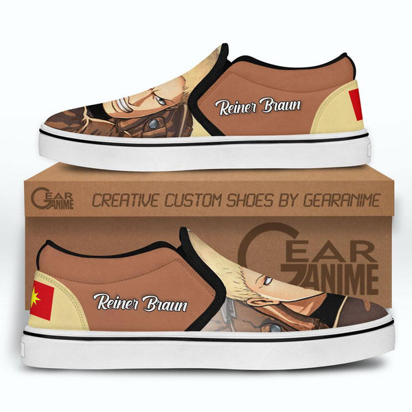 Reiner Braun Armored Titan Slip-On Shoes NTT070