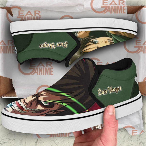 Eren Yeager Slip-On Shoes NTT070