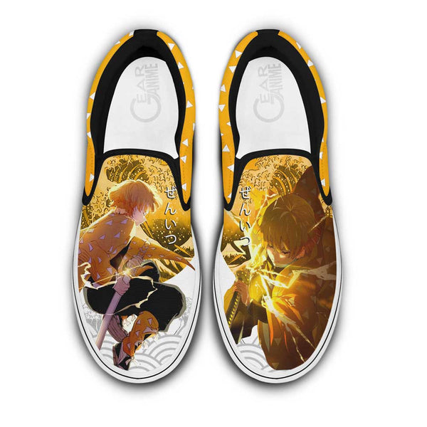 Zenitsu Agatsuma Thunder Slip-On Shoes NTT090