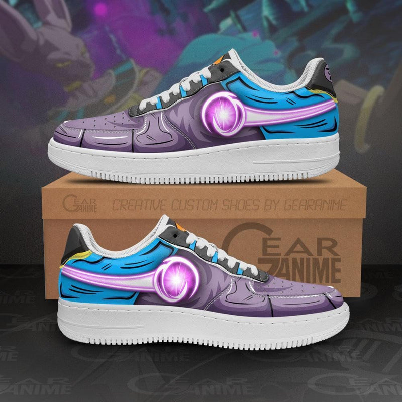 Lord Beerus Air Sneakers Anime Power Skill MN2105