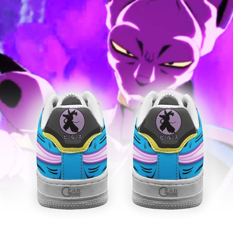 Lord Beerus Air Sneakers Anime Power Skill MN2105