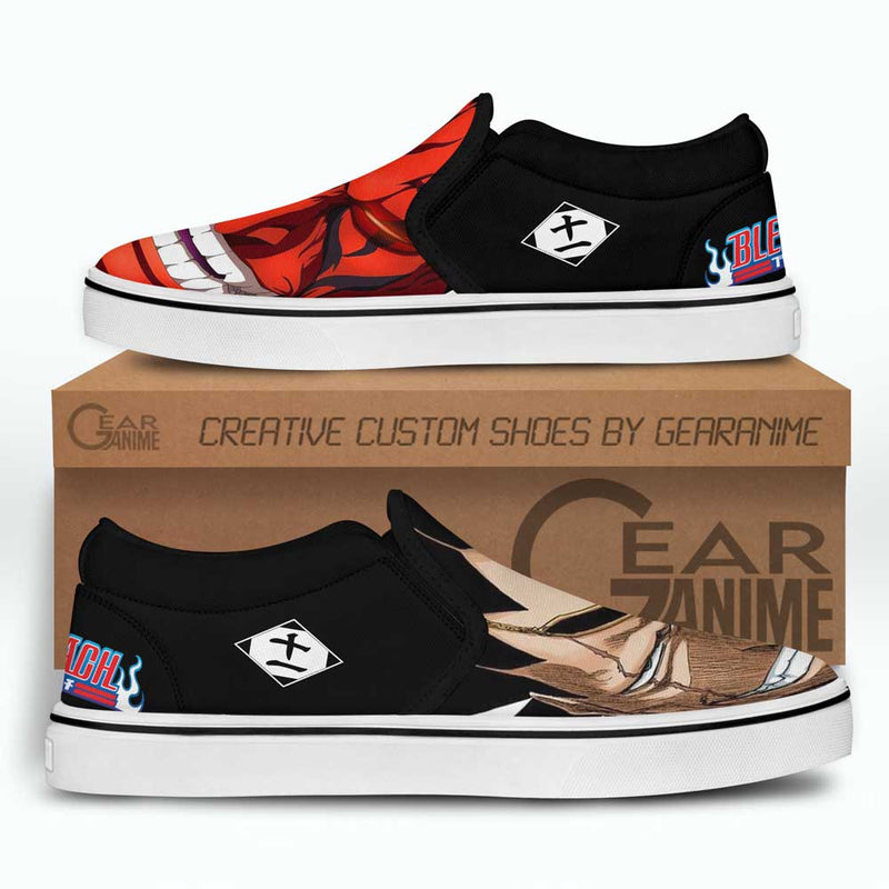 Kenpachi Zaraki Bankai Slip-On Shoes