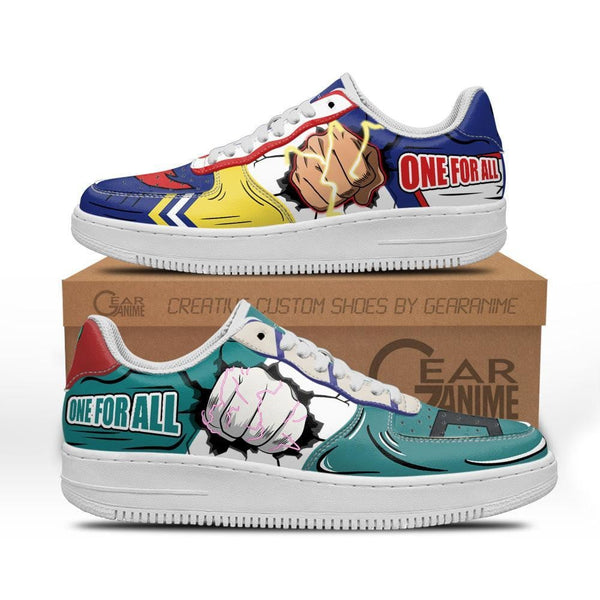 All Might and Deku Air Sneakers MN3007