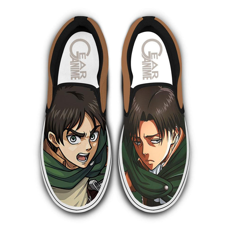 Eren vs Levi Slip-On Shoes NTT070