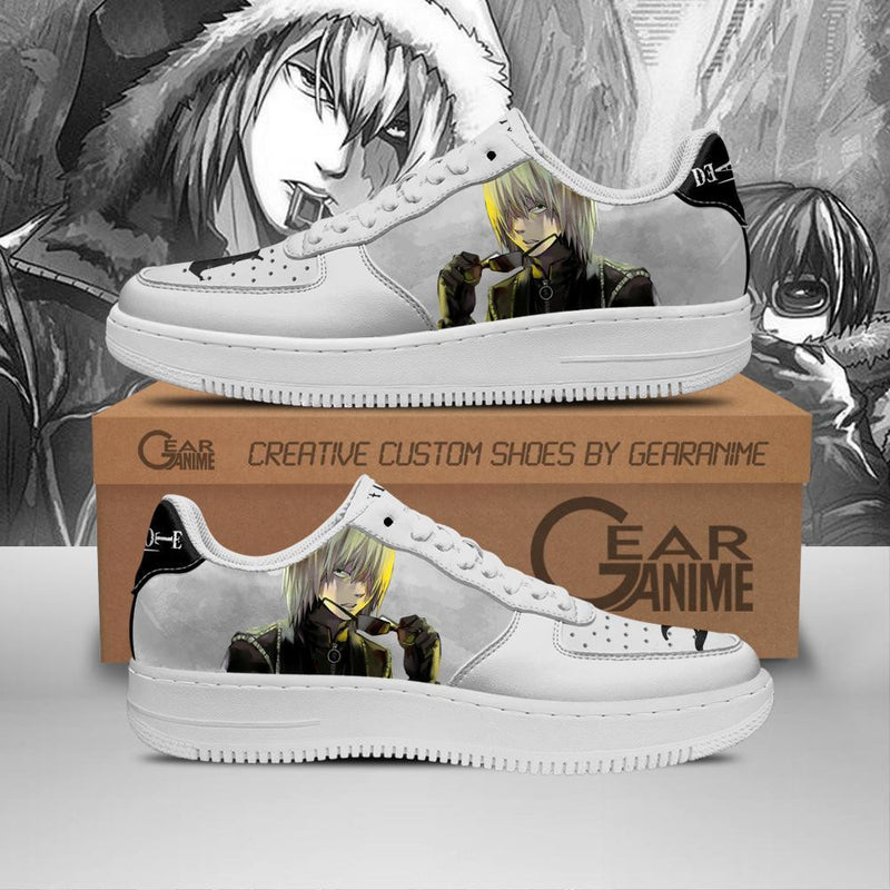 Mihael Keehl Mello Air Sneakers Custom Anime Shoes