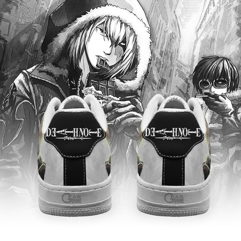 Mihael Keehl Mello Air Sneakers Custom Anime Shoes