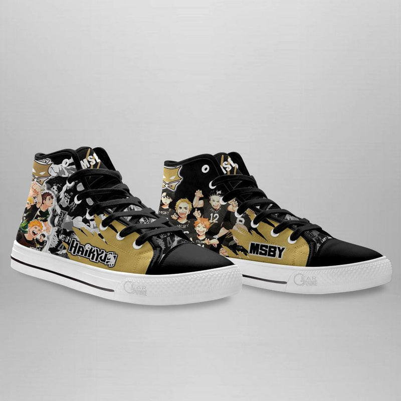 MSBY Black Jackal High Top Shoes