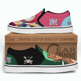 Chopper and Zoro Slip-On Shoes NTT040