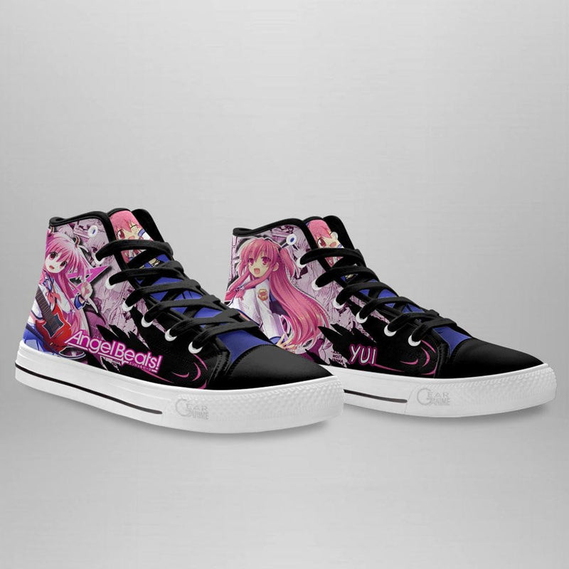 Angel Beats Yui High Top Shoes NTT021