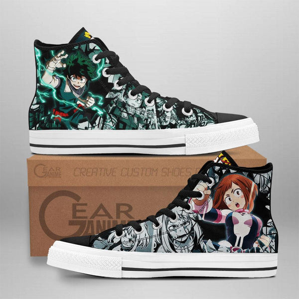 Deku & Uraraka High Top Shoes TT2708