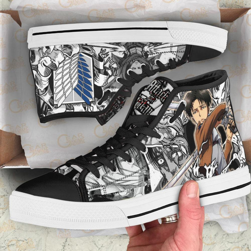 Levi Ackerman High Top Shoes TT2508