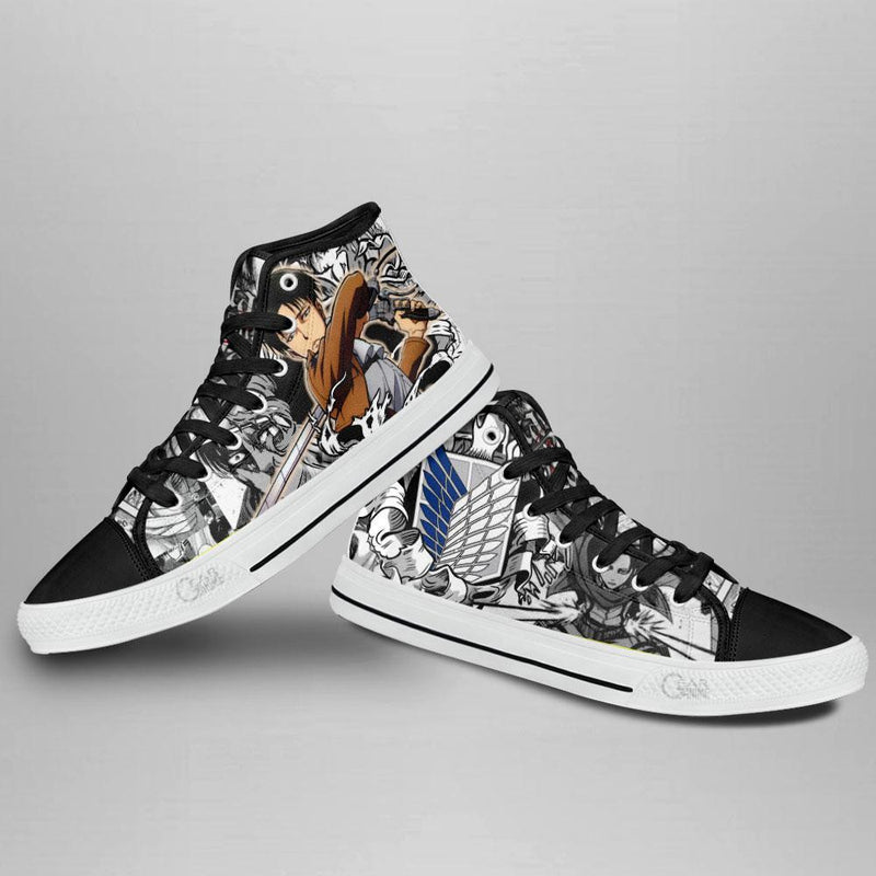 Levi Ackerman High Top Shoes TT2508