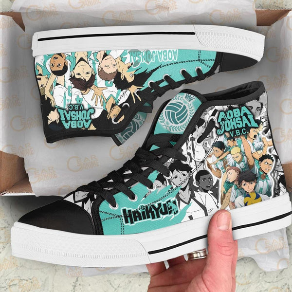 Aoba Johsai High Top Shoes