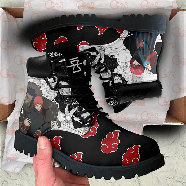 Sasori Boots Shoes Anime Custom