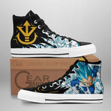 Vegeta Blue High Top Shoes TT3108