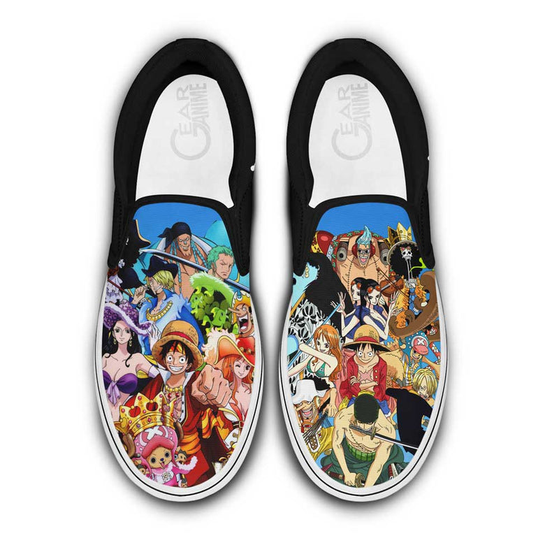 Straw Hat Pirates Slip-On Shoes NTT040