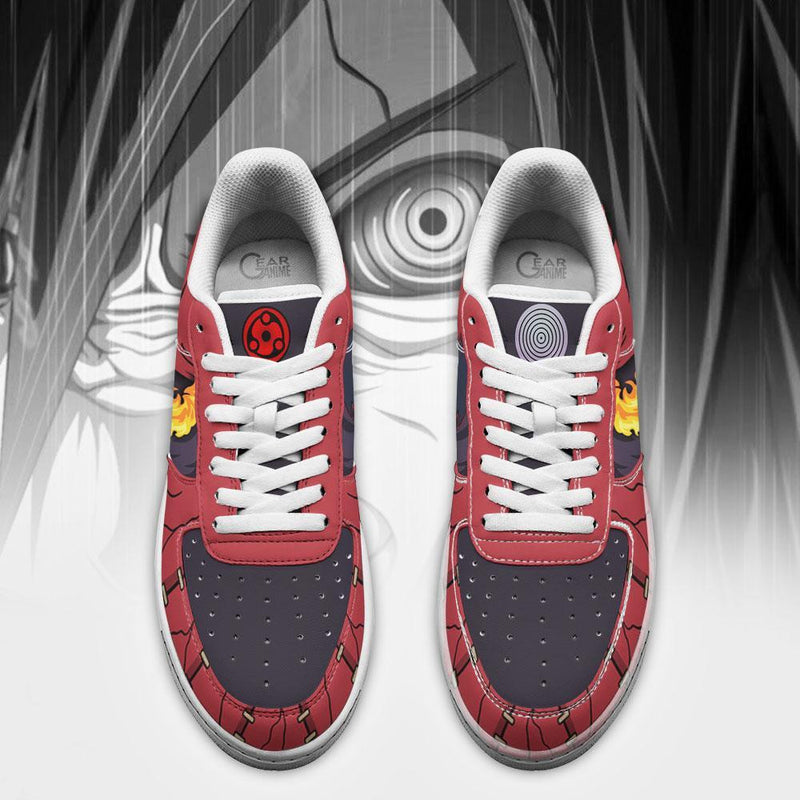 Madara Air Sneakers Anime Fire Jutsu06