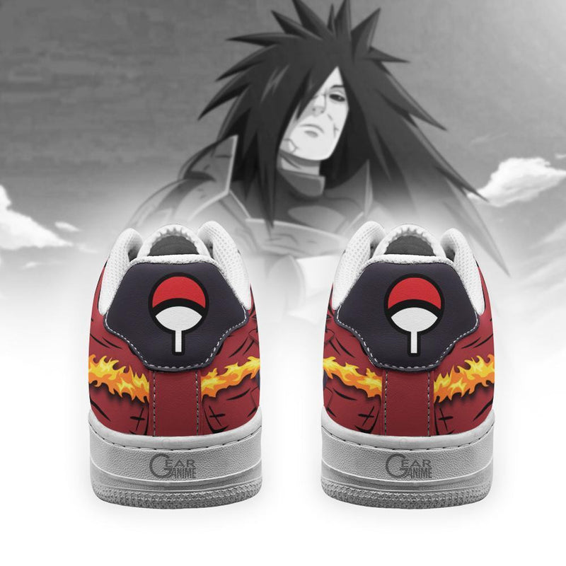 Madara Air Sneakers Anime Fire Jutsu06