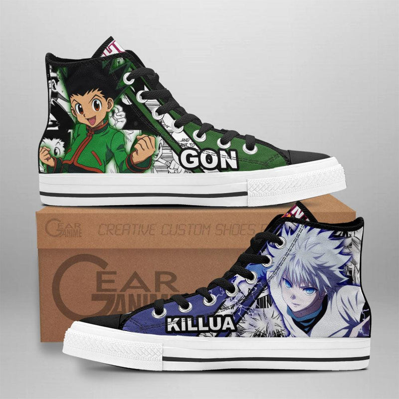 Killua and Gon High Top Shoes TT2608