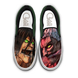 Attack vs Armored Titan Slip-On Shoes NTT070