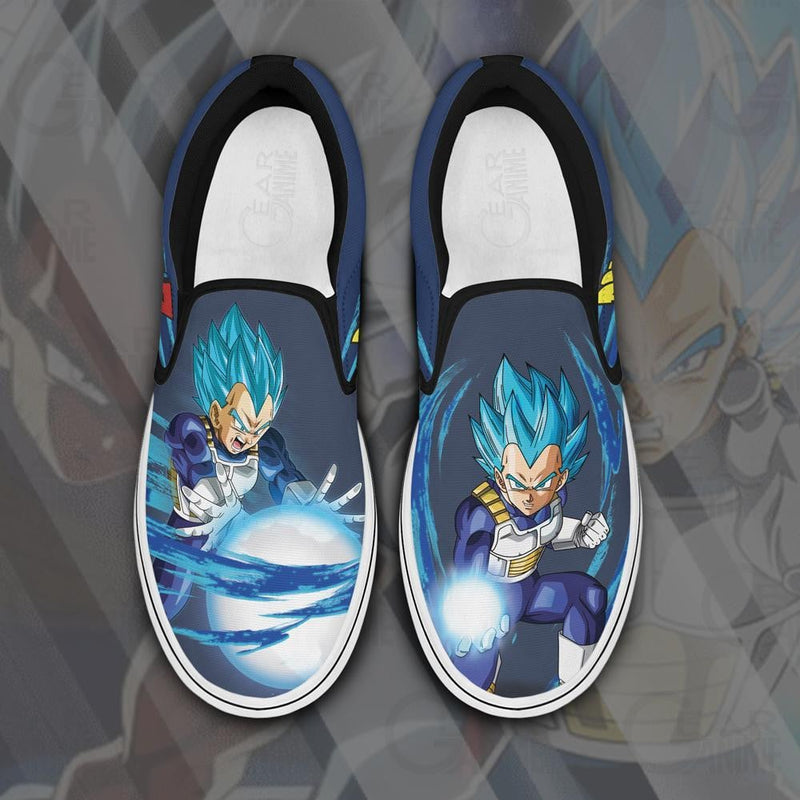 Vegeta Blue Slip-On Shoes PN11SL