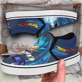 Vegeta Blue Slip-On Shoes PN11SL