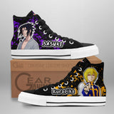 Kurapika and Sasuke Uchiha High Top Shoes NTT210