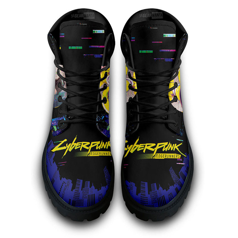 Cyberpunk David Martinez Boots Shoes Anime Custom