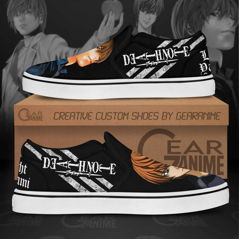 Light Yagami Slip-On Shoes Dnote Shoes TT1812