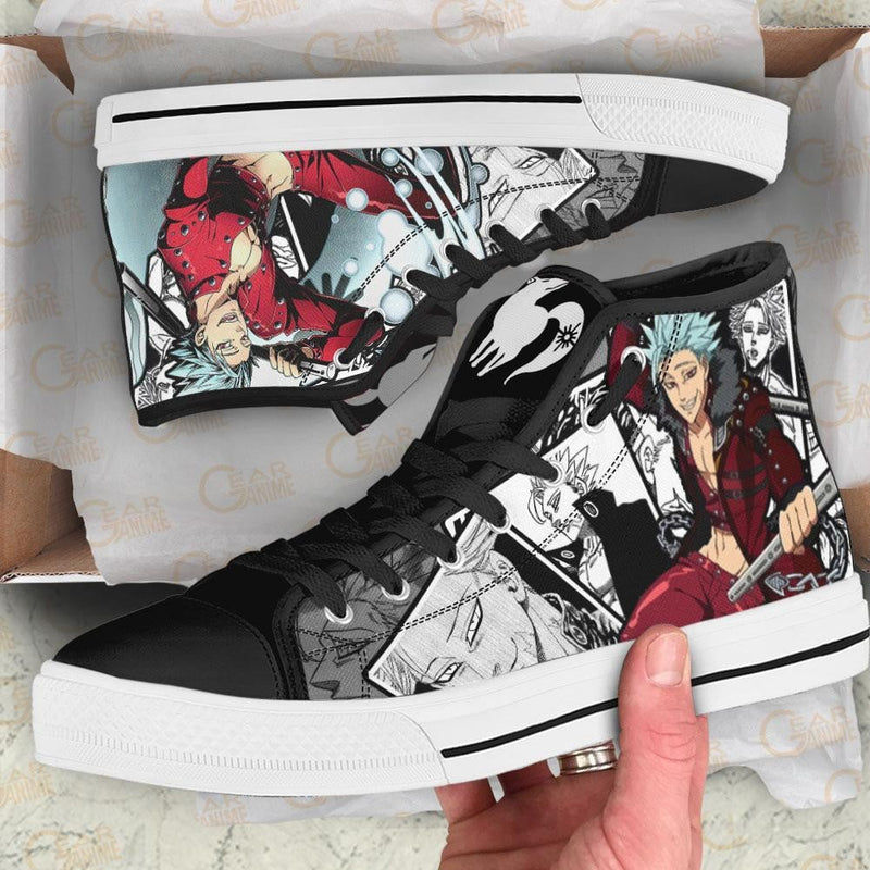 Fox Sin of Greed Ban High Top Shoes TT0909