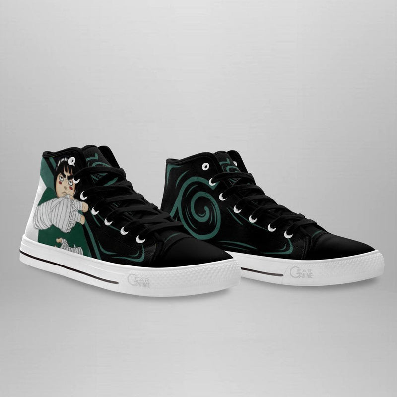 Rock Lee Drunken High Top Shoes