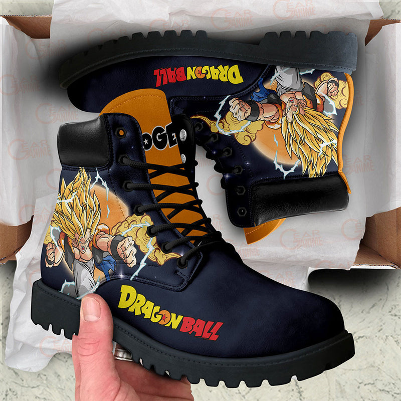 Gogeta Super Saiyan 3 Boots Shoes Anime Custom PT3108