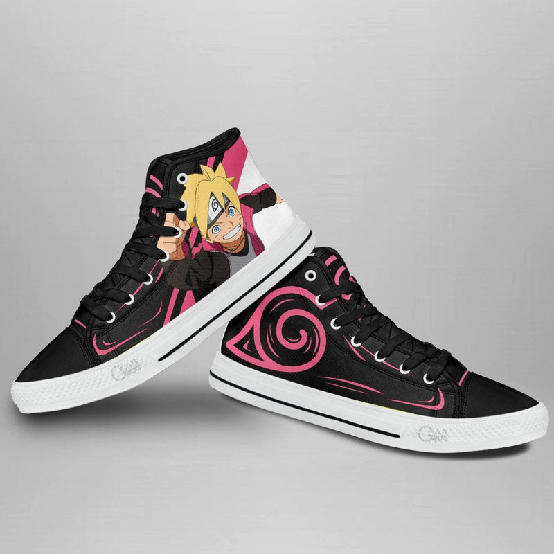 Uzumaki Boruto High Top Shoes