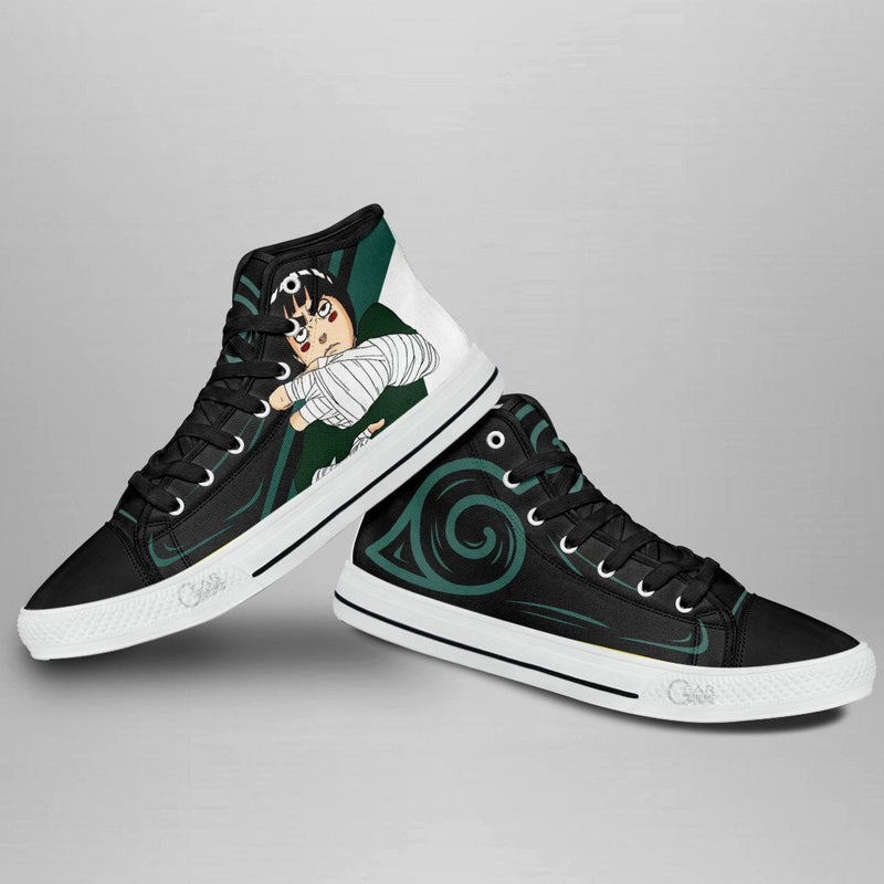 Rock Lee Drunken High Top Shoes