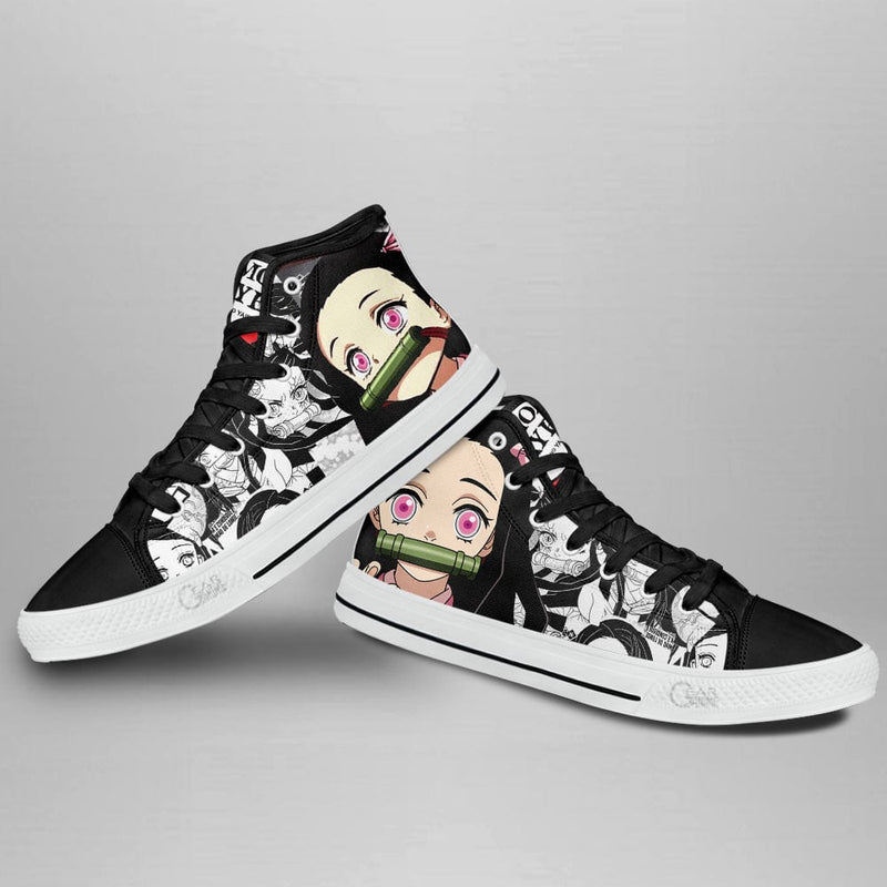 Nezuko Kamado High Top Shoes