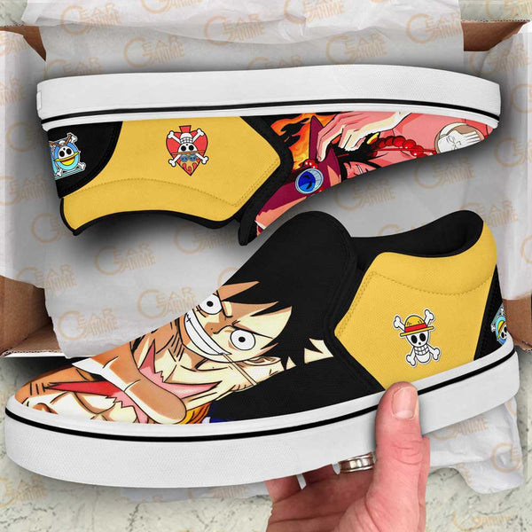 Portgas Ace and Luffy Slip-On Shoes NTT040