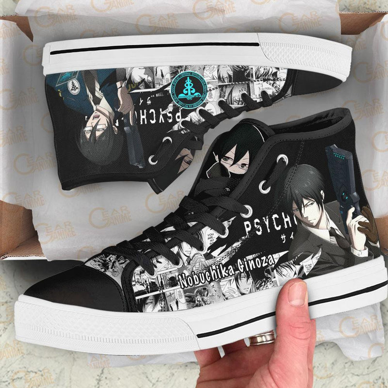 Psycho-Pass Nobuchika Ginoza High Top Shoes NTT071