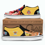 Portgas Ace and Luffy Slip-On Shoes NTT040